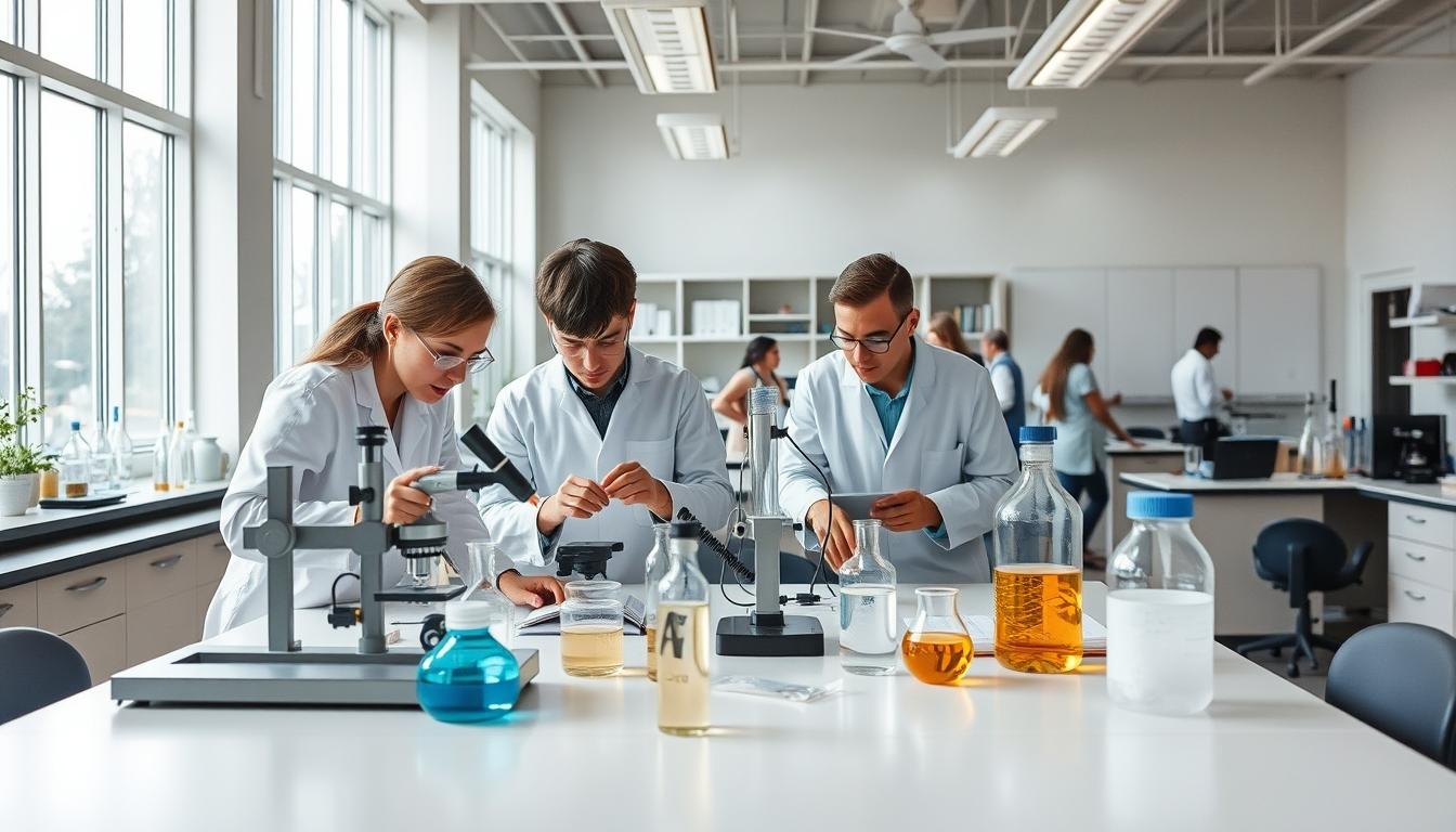 Student preparing for exams with study materials