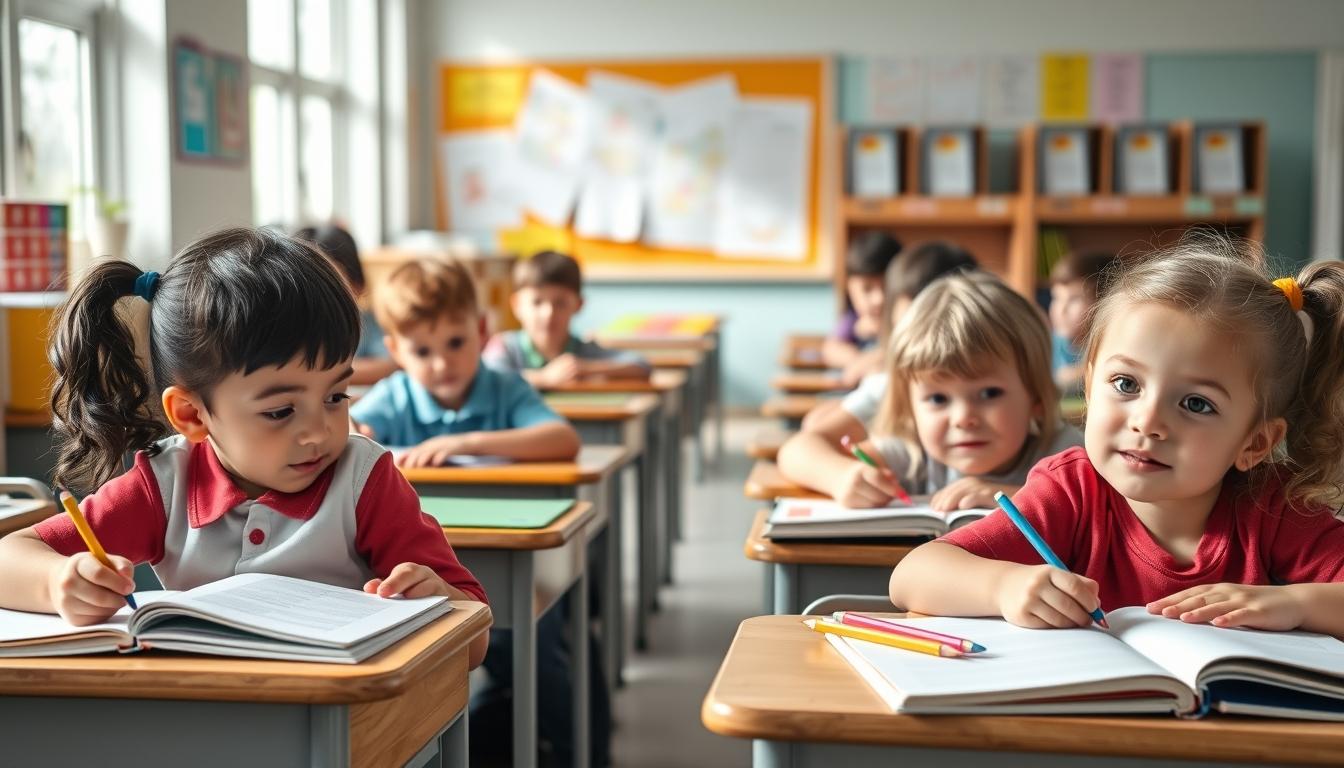 Student developing practical and academic skills