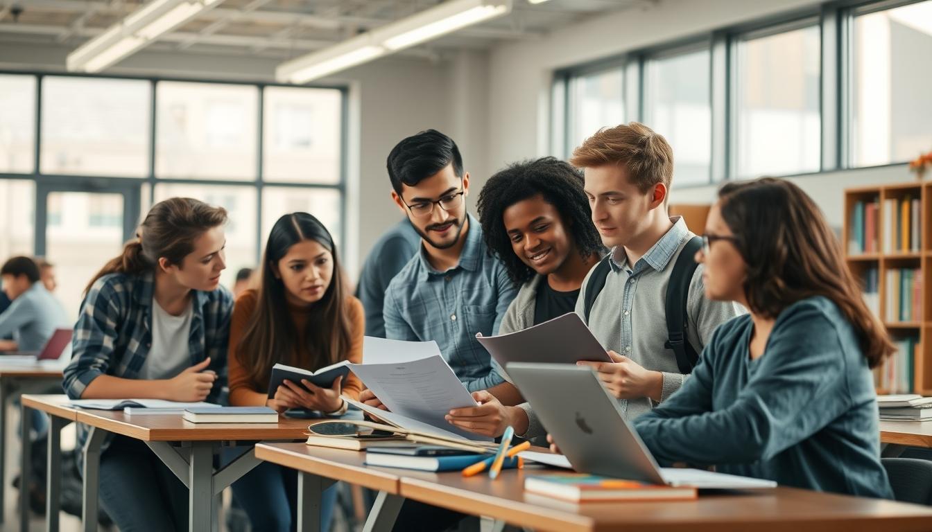 Organized study environment supporting productive learning